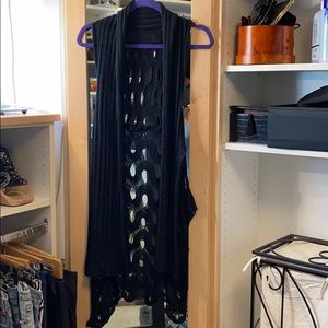 NWOT BCBG Sweater vest duster